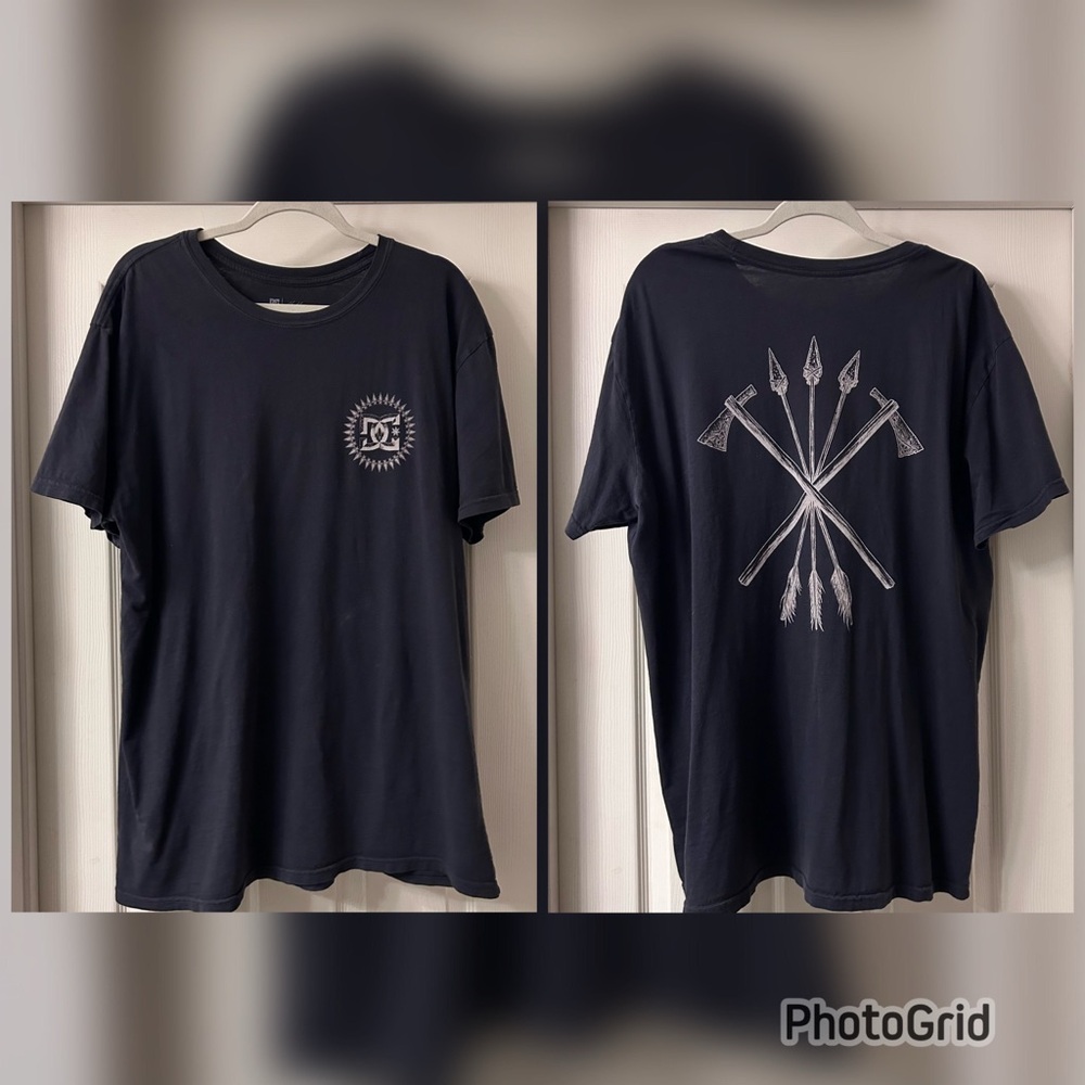 👣DC Shoe Co • Men’s Vintage Black T-Shirt